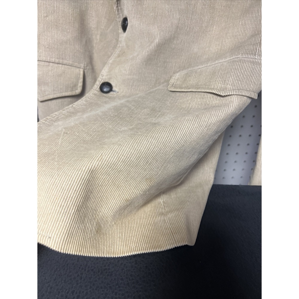 Brad Whitney Elbow Patch Blazer WESTERN CORDUROY Coat Jacket Tan  Vtg 70s - Picture 3 of 5